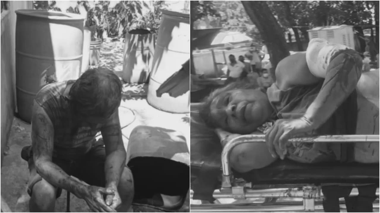 <b>Ancianos sobrevivieron porque fingieron estar muertos tras ser atacados a machetazos</b>
<br>
<br>Unos ancianos fueron atacados por su hijo y por su nuera en medio de reclamos que los sujetos querían como herencia. "Quiero todo el peso de la ley para mi hijo", dijo la madre entre lágrimas al expresar su profundo dolor por lo ocurrido.