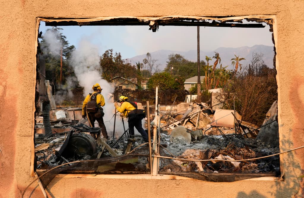 Un padre junto a la cama de su hijo enfermo, un exactor con una discapacidad: las víctimas de los incendios en Los Ángeles