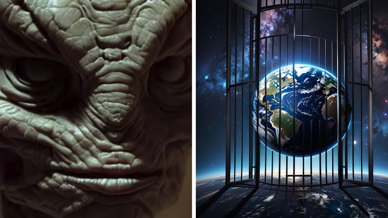 Teoría afirma que los humanos no pertenecen a la Tierra y fueron traídos como si fuera una prisión
