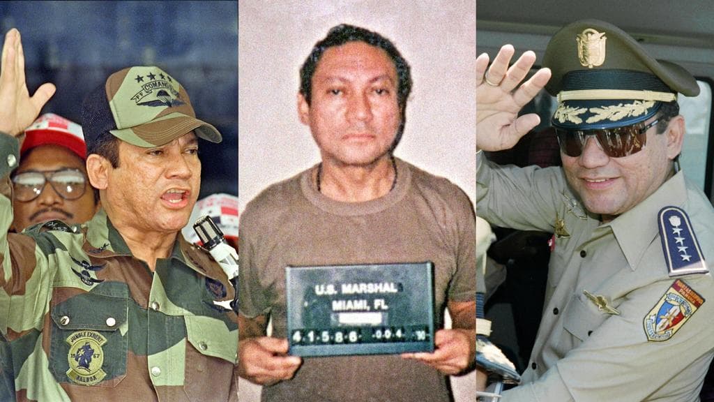 El ex dictador panameño, el general Manuel Antonio Noriega.