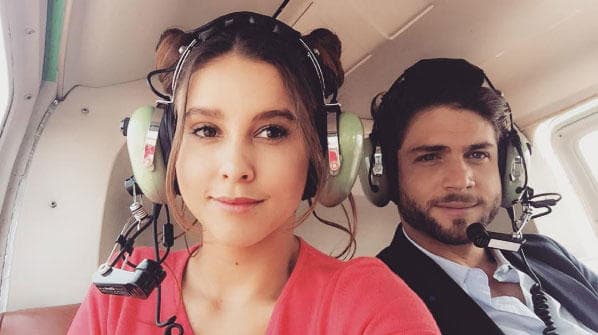 Horacio salió en su defensa al publicar esta foto: "Eres la mejor compañera que pude haber tenido para este proyecto... humilde, profesional, puntual, amable con sus compañeros, y respetuosa con todo el equipo. @soypaulinagoto gracias por aguantar mis berrinches jaja. Y no hagas caso a los comentarios que te quieren ensuciar. Sabemos que no es así, todo lo contrario. Besos tita".