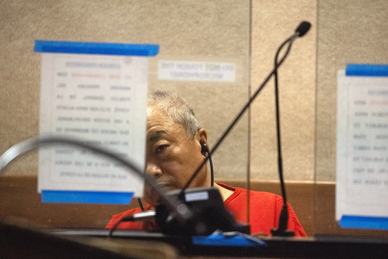 Zhao recibió en todo momento la ayuda de un intérprete que le informó en mandarín sobre los siete cargos de homicidio y un por intento de homicidio que enfrenta.