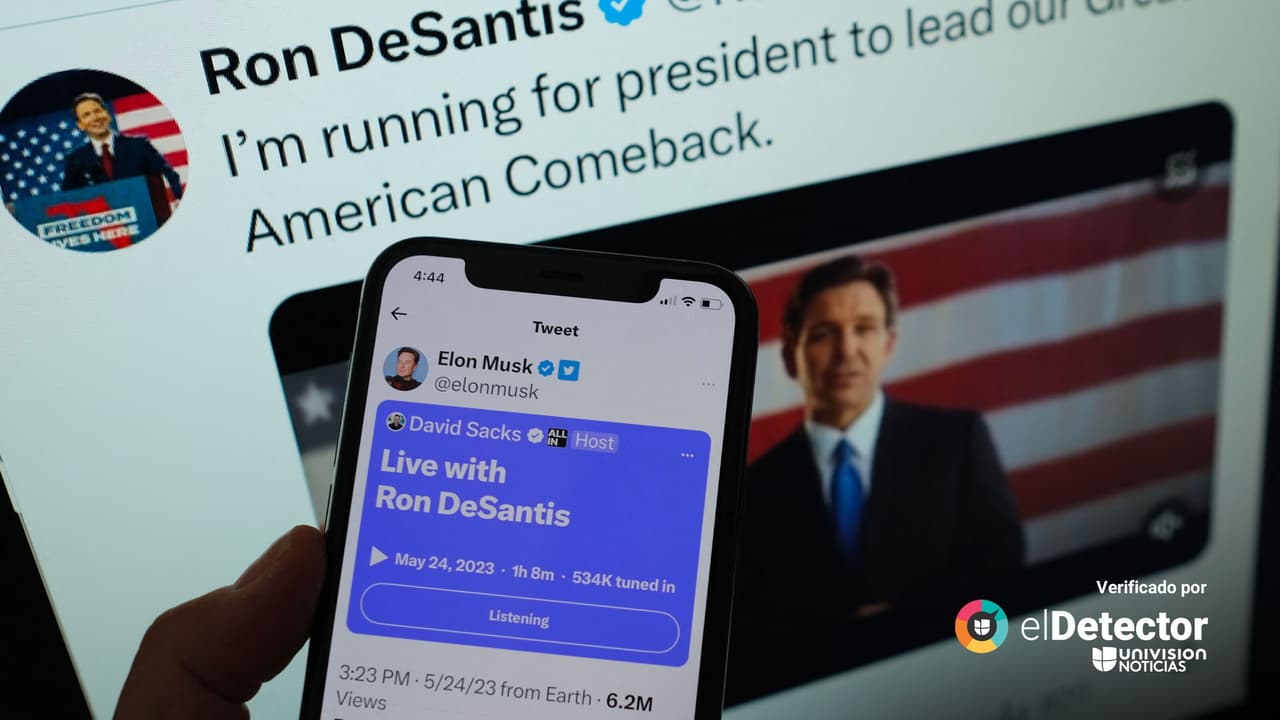 Verificamos seis afirmaciones que hizo DeSantis al anunciar su candidatura presidencial 