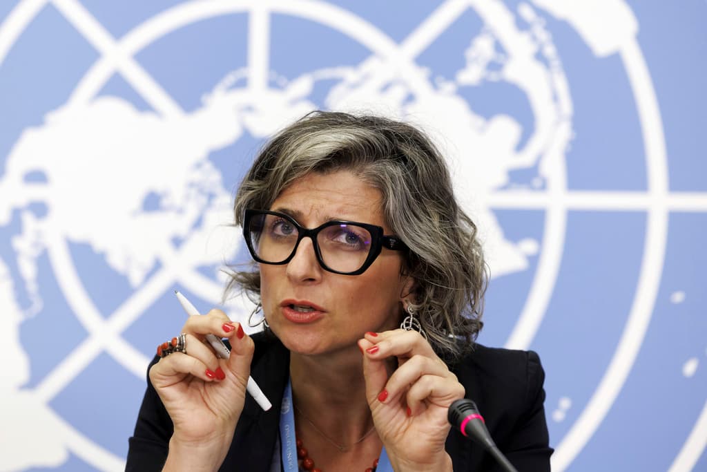 Francesca Albanese, relatora especial sobre la situación de los derechos humanos en los territorios palestinos ocupados desde 1967.