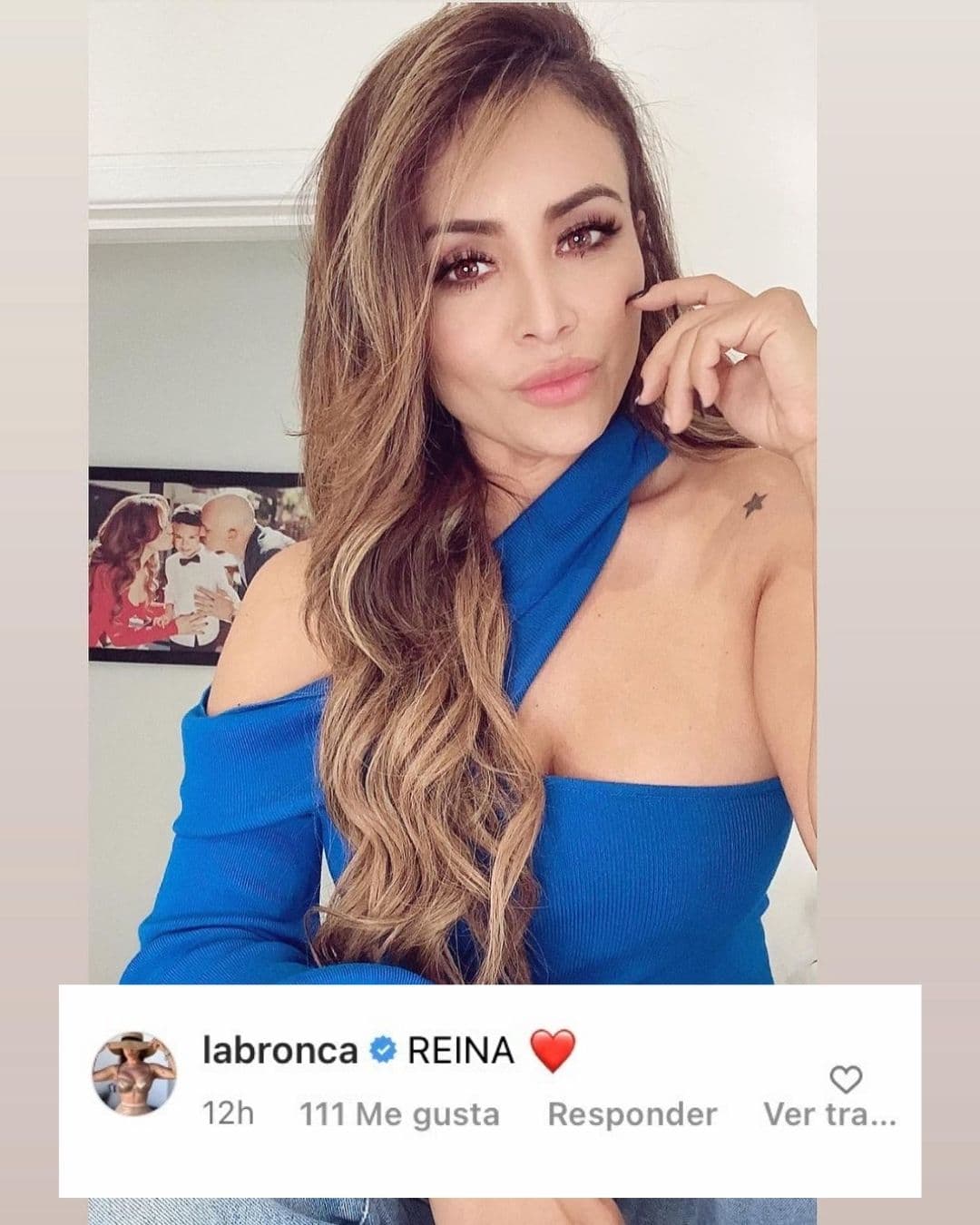 El video de la jovencita hasta el momento cuenta con más de 1.7 millones de reproducciones y más de 10 mil comentarios, entre ellos el de la locutora y presentadora 
<b>La Bronca</b>, quien le escribió "Reina" y un corazón rojo.
