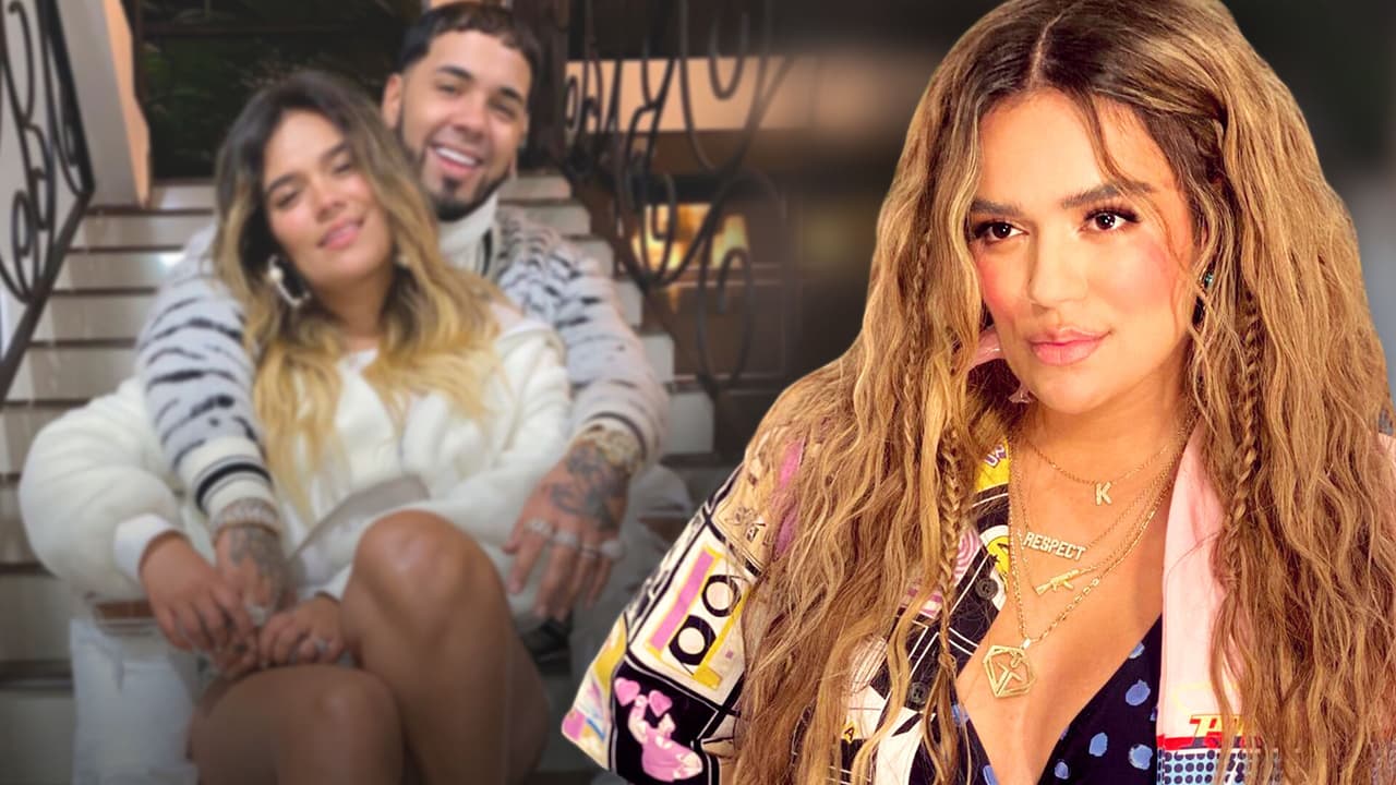 Karol G despidió el año con Anuel AA y 'amenazando' a sus seguidores