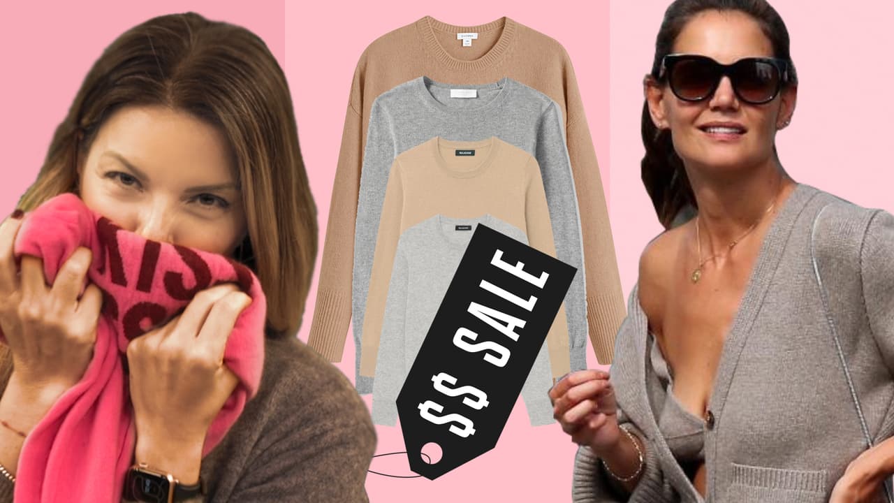 La Insider encuentra: el suéter de cashmere de las famosas (que sí puedes pagar)