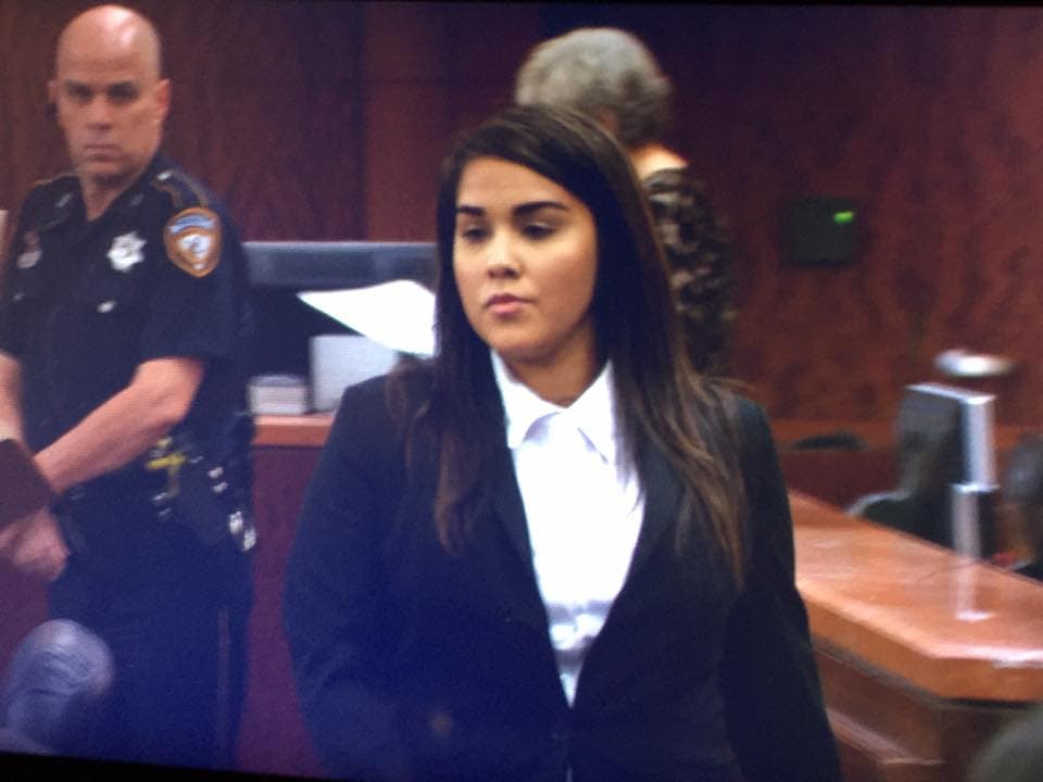 Alexandria Vera conoció a su víctima cuando tenía 12 años de edad y abusó de él a los 13 años siendo su alumno de octavo grado.