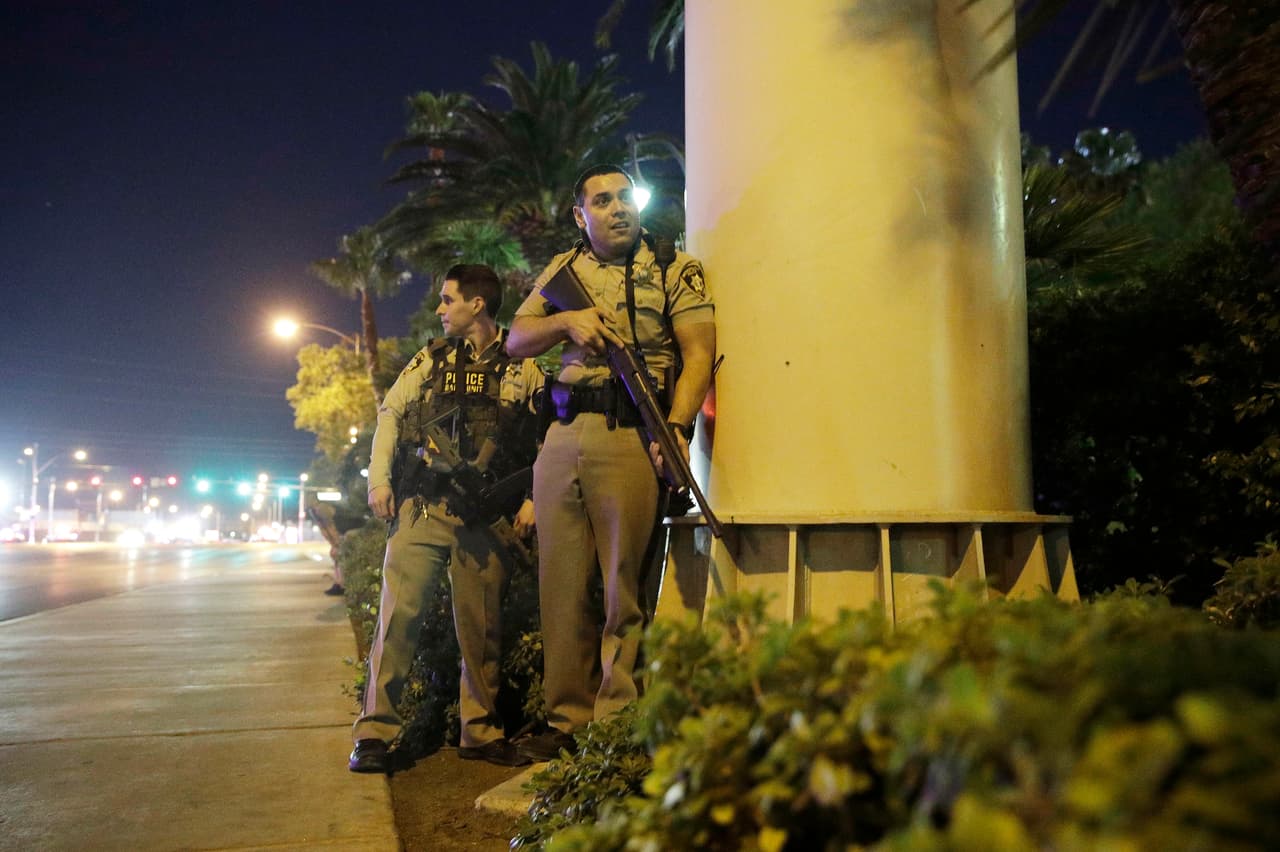 Desde el primer momento que se reportó la balacera, la policía de Las Vegas activó la búsqueda del atacante.