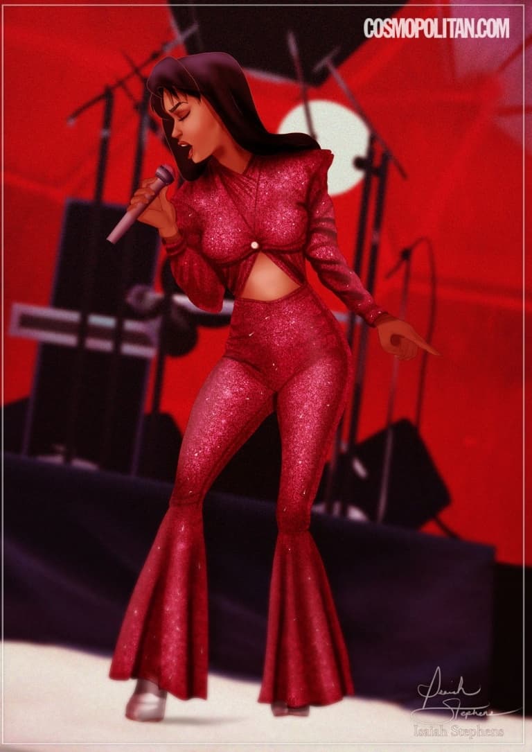 La reina de la cumbia.