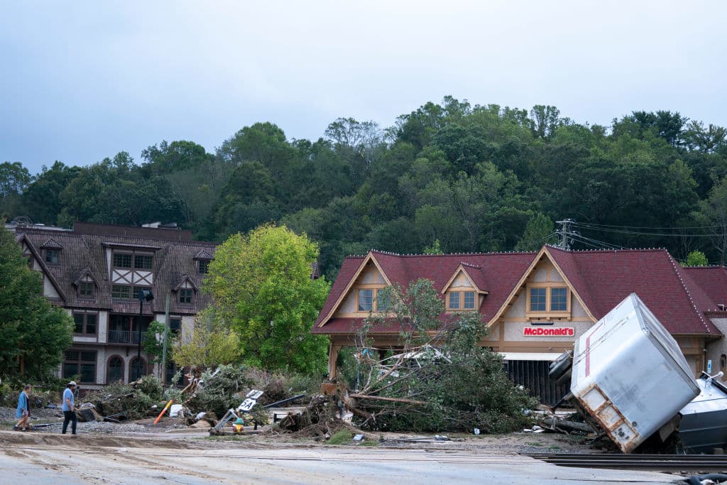 Los residentes en Asheville nunca habían sido testigos de un viento tan potente como el de Helene, que impactó con ráfagas de hasta 140 millas por hora.
