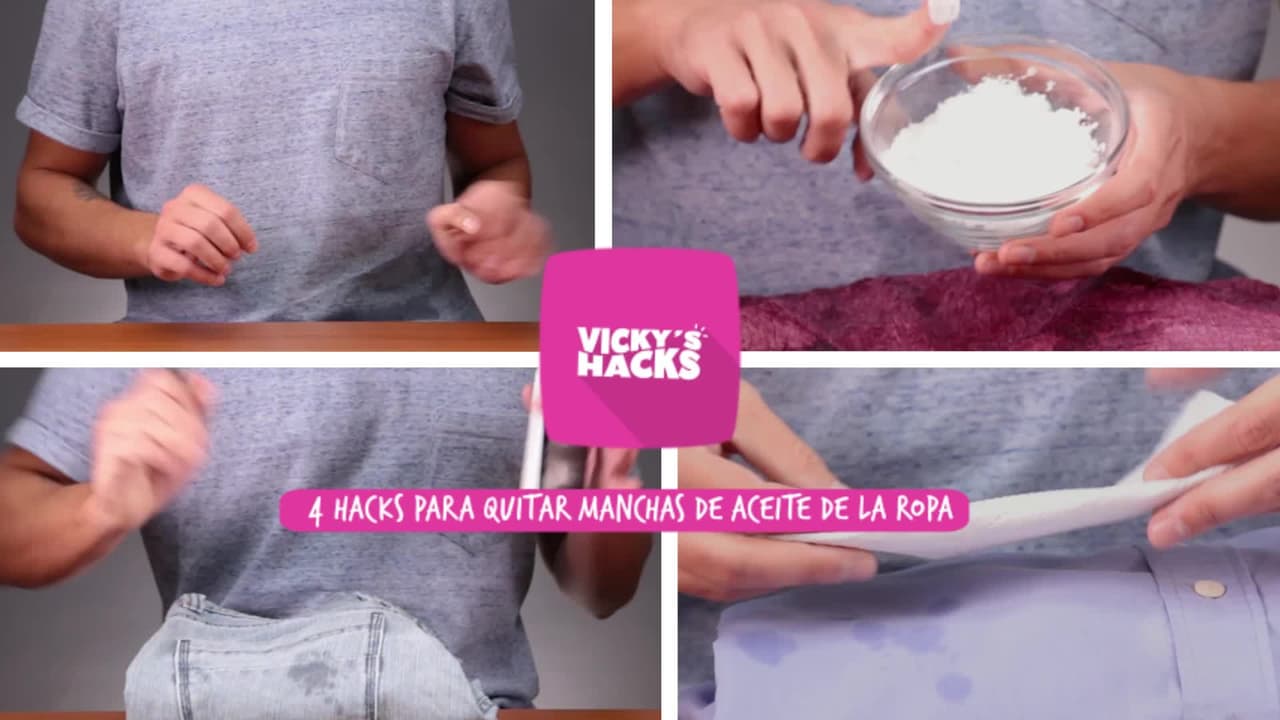 Manchas de aceite en tu ropa: te decimos cómo quitarlas con estos trucos caseros