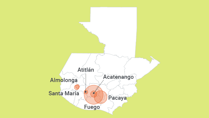 El Fuego: dos siglos de destructiva y letal historia del volcán más activo de Guatemala