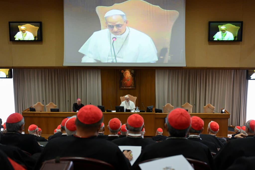 <h3 class="cms-H3-H3">El papa advierte del desafío de la revolución tecnológica</h3>
<br>
<br>El papa habló por primera vez desde su investidura con el Colegio de Cardenales, encargado de su elección. A los purpurados les explicó la razón por la que había escogido su nombre papal y les pidió mantener atención a la doctrina social de la Iglesia par afrontar los retos tecnológicos y económicos del presente.