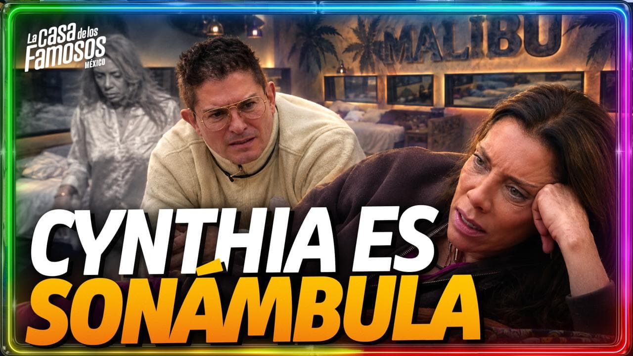 ¡DE MIEDO! Ernesto LE REVELA a Cynthia que es SONÁMBULA y lo ASUSTÓ de madrugada