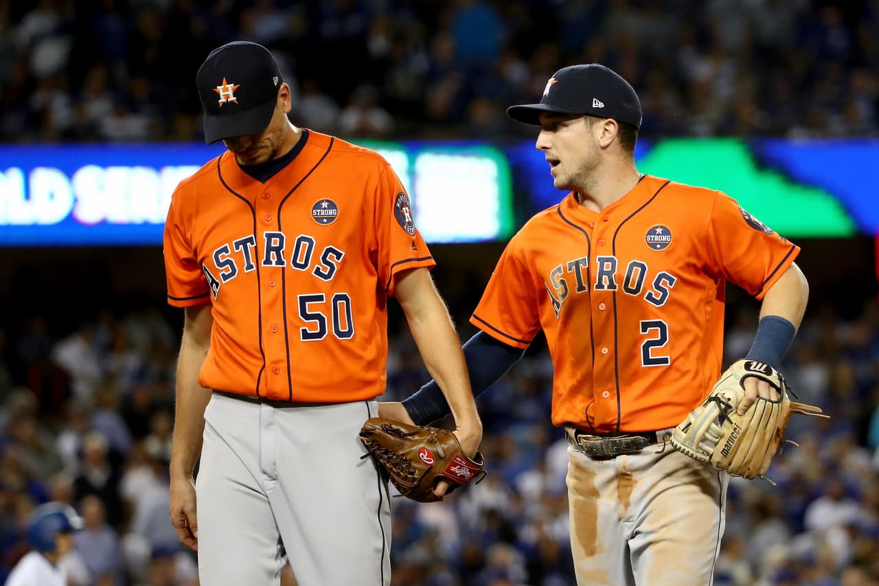 Charlie Morton se mostró dominante en la séptima baja y retiró en orden a los tres hombres que enfrentó.