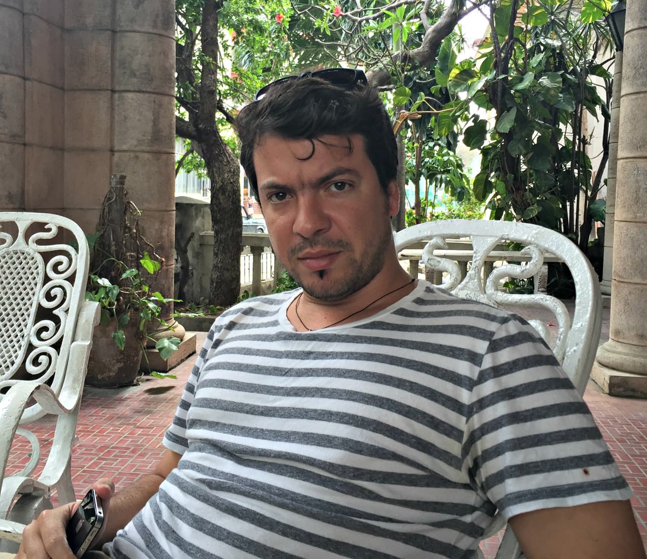 Yonainer Gutiérrez, is co-founder of A La Mesa, a popular phone app for private 'paladar' restaurants in Cuba. President Barack Obama singled him out in speech on Cuba's private sector entrepreneurs during an official visit to Cuba in March.