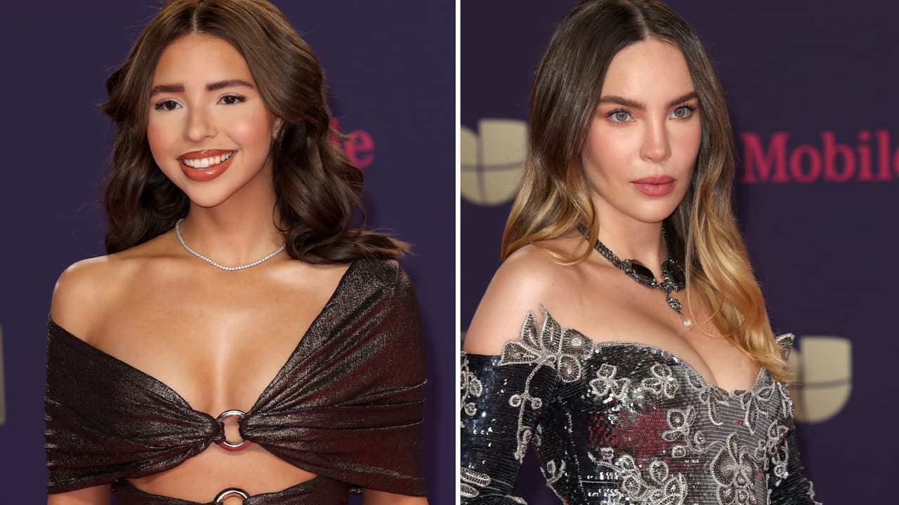 Ángela Aguilar y Belinda estuvieron muy cerca en Premio Lo Nuestro: así se cruzaron