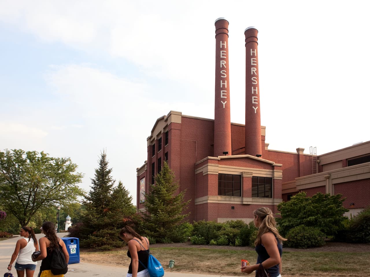 El centro de visitantes en Hershey, Pennsylvania.