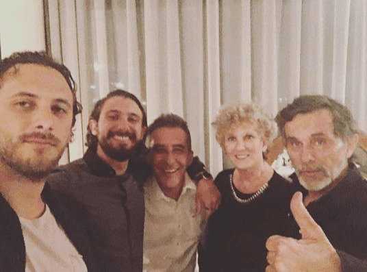 Emiliano Zurita, hijo de la pareja, publicó una imagen más de su mamá el primero de enero de 2017.