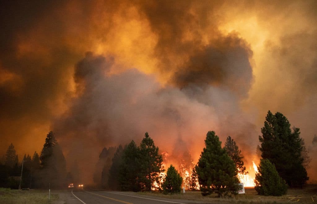 Las autoridades habían emitido alertas previas a los residentes de Greenville y Chester, el pueblo vecino, después de que los vientos de hasta 34.7 millas por hora (56 km/h) avivaran las llamas de Dixie, que es 
<b>el mayor incendio del estado</b>. En horas tempranas del miércoles, la oficina del sheriff del condado de Plumas 
<a href="https://www.facebook.com/plumascountysheriff/posts/4571493709541466" target="_blank">publicó en Facebook</a> una orden de evacuación para los residentes de Greenville: "¡¡Si todavía estás en el área de Greenville, estás en peligro inminente y DEBES irte ahora!! Evacúa hacia el sur, a Quincy. Si te quedas es posible que los servicios de emergencia no puedan ayudarte".