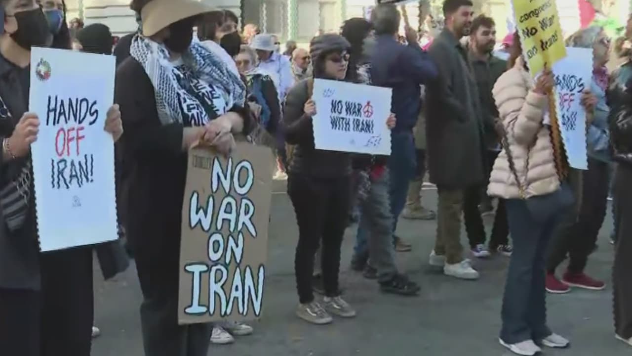 Que EEUU no se involucre en el conflicto Irán-Israel, lo que piden manifestantes en San Francisco
