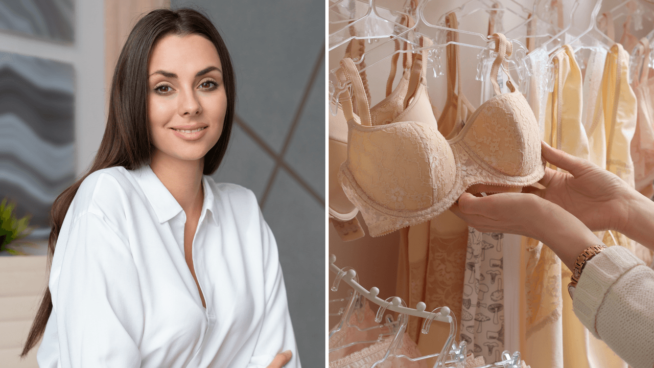 El color de bra que debes usar con ropa blanca para que no se transparente (no es blanco ni nude)