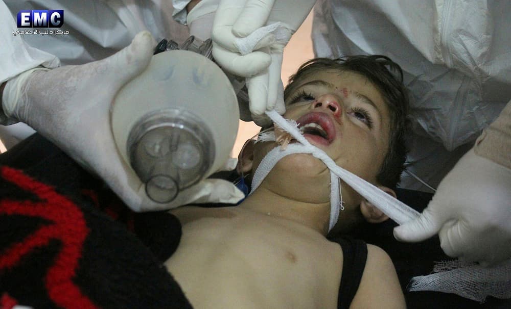 La oposición siria acusó el martes al régimen de Bashar al Asad de cometer el ataque.