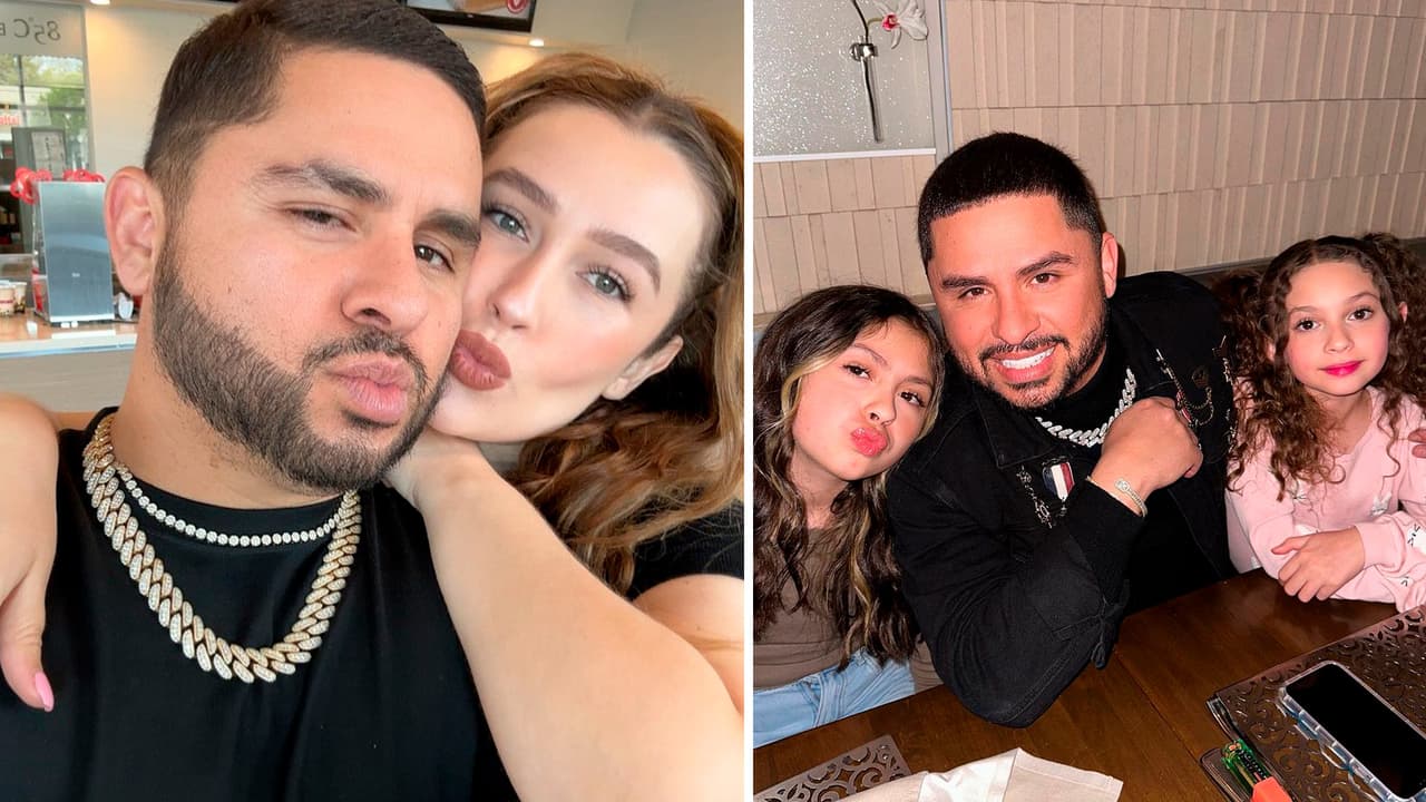 "Siempre hay tiempo para los hijos": Aunque no durmieron, Larry y Kenia asistieron al festival de sus hijas