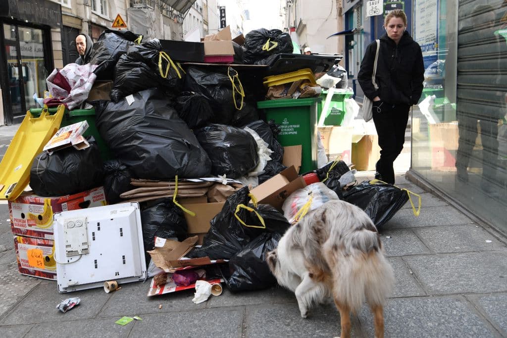 A la espera de la nueva jornada de protestas masivas convocada por los sindicatos, los paros sectoriales ralentizan la actividad de la segunda economía de la Unión Europea (UE) y 
<b>toneladas de basura se amontonan en sus principales ciudades</b>.