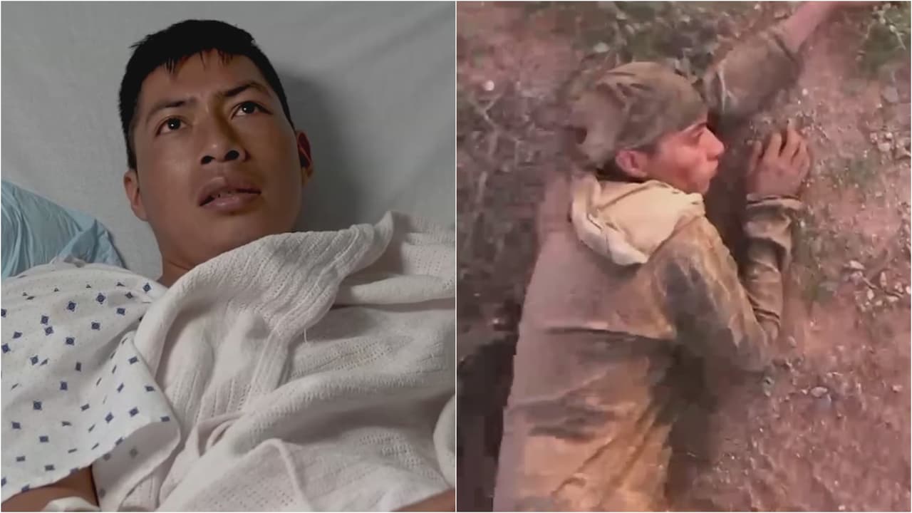 <b>Encuentran a un inmigrante desmayado y a punto de morir en el desierto de Arizona</b>
<br>
<br>En video quedó grabado cómo la Patrulla Fronteriza intenta reanimarlo y lo lleva al hospital. "Me desmayé y no me acuerdo de nada", cuenta el hombre al agregar que pasó al menos dos días sin tomar agua.