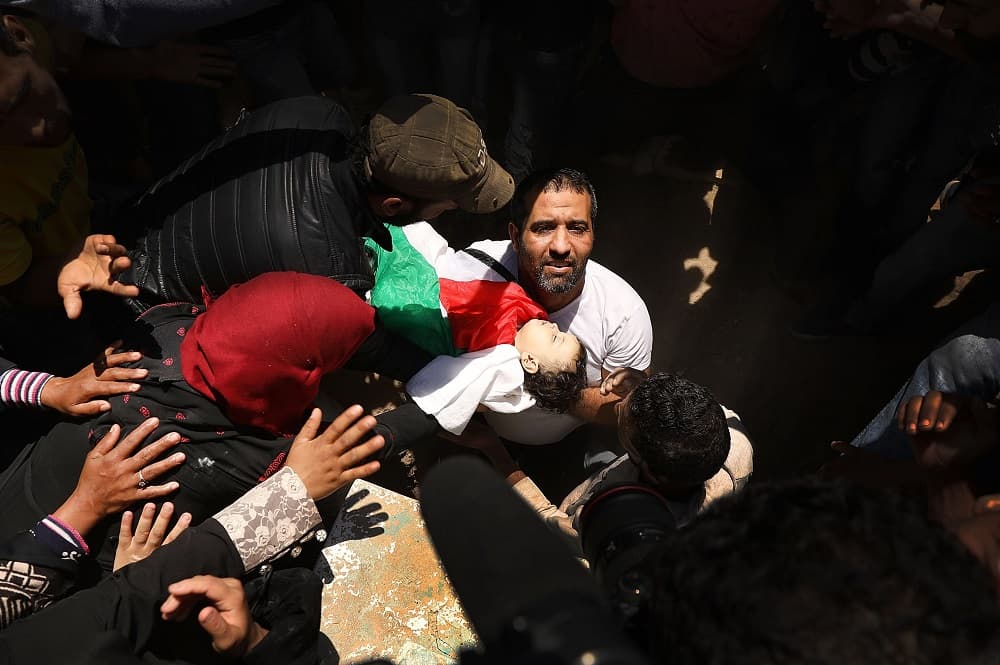 Seis niños murieron en la represión de Israel contra palestinos en Gaza, entre ellos una bebé de ocho meses