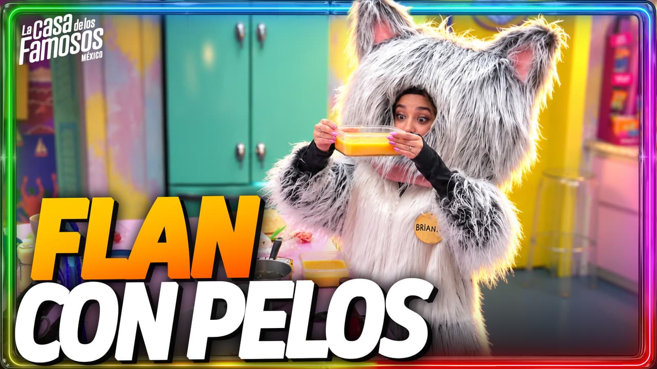 ¡Receta GATUNA! Brianda prepara un FLAN mientras está disfrazada de GATO