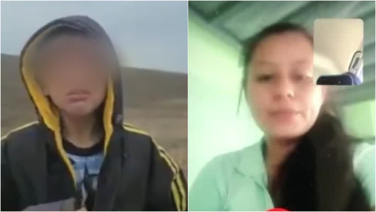 "Dijeron que no les convenía tenerme ahí": la mamá del niño abandonado en la frontera narra cómo fue liberada de sus supuestos captores