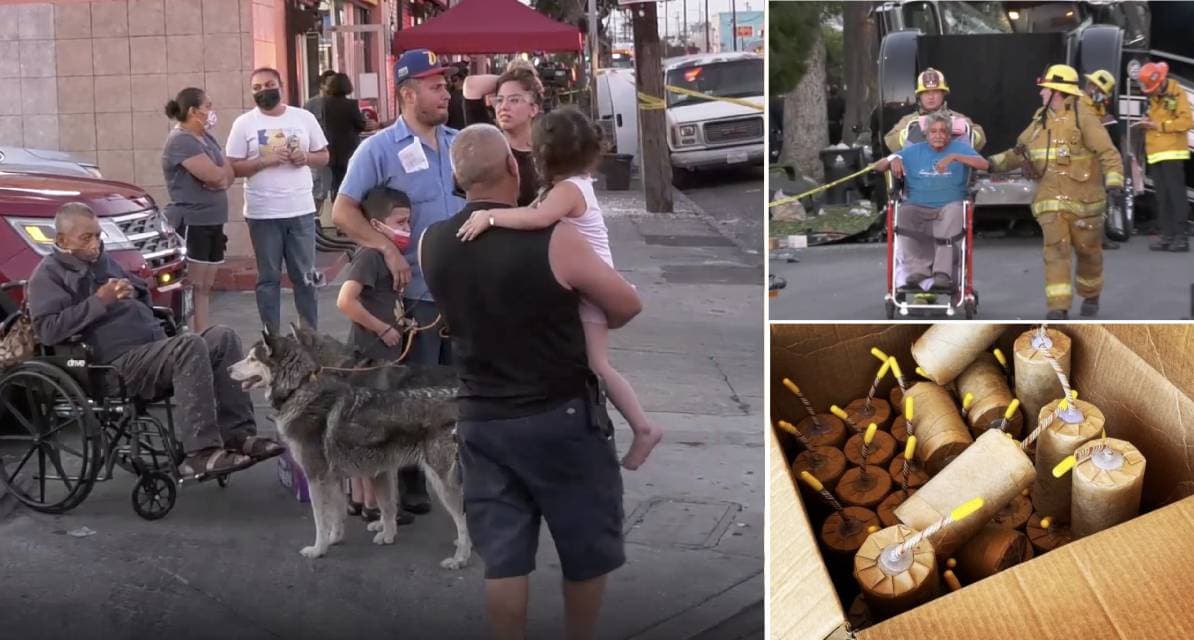 Jefe de la policía admite que hubo errores durante explosión de camión en el sur de Los Ángeles