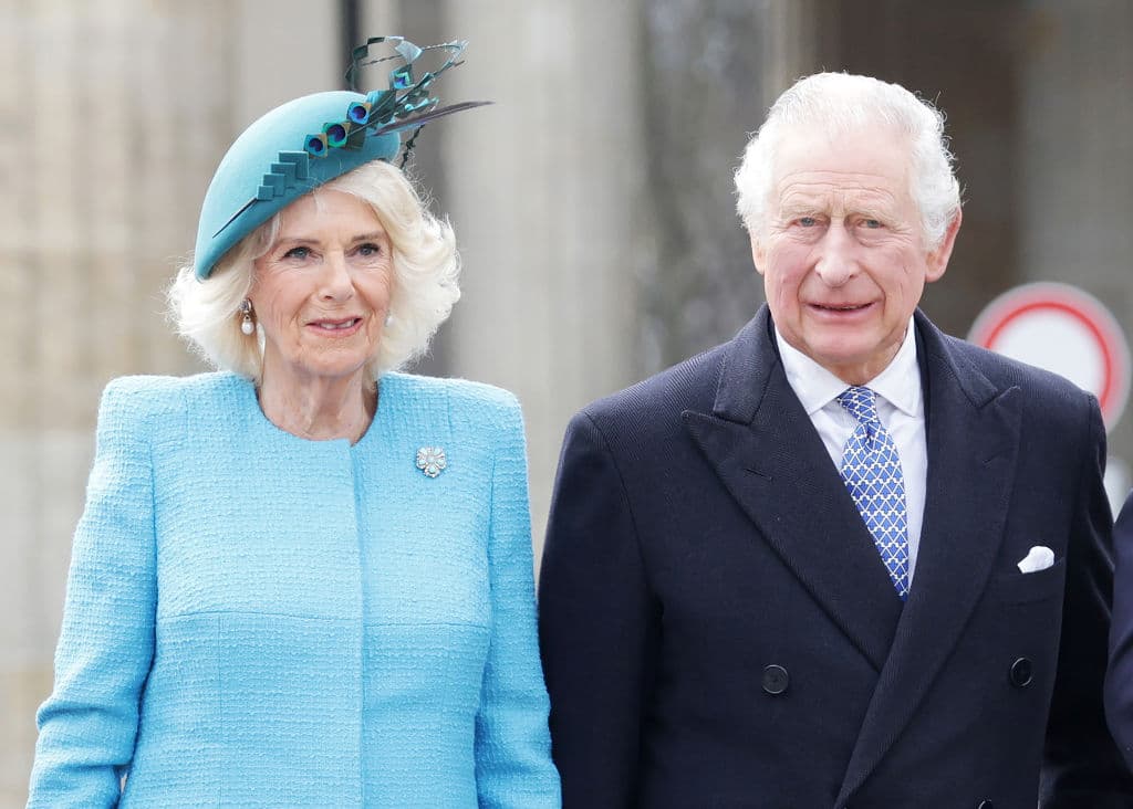 El rey Carlos III y Camilla, reina consorte.