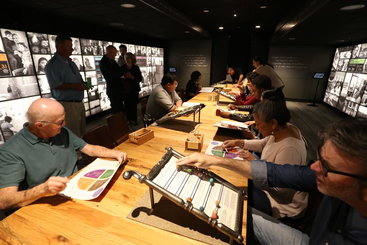 La exhibición interactiva ‘This is hunger’ (Esta es el hambre) recorrerá 15 ciudades del país hasta el 31 de julio de 2017.
