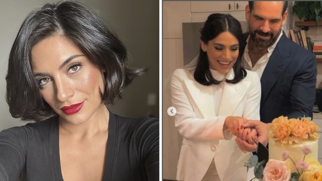 Ana Brenda Contreras tuvo una elegante despedida de soltera: usó dos outfits diferentes