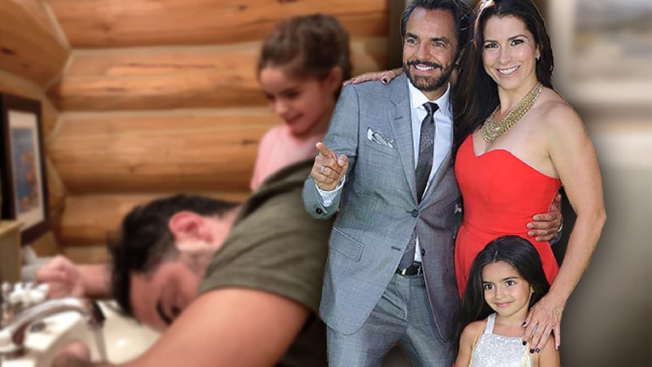 Aitana Derbez inaugura 'salón de belleza' y somete a José Eduardo a un cambio de look ‘extremo’