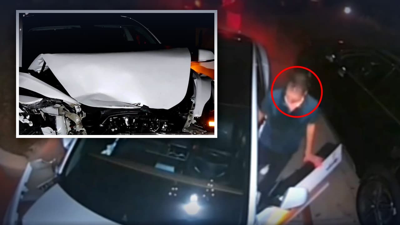 Conductor de Tesla choca contra una multitud en Silver Lake