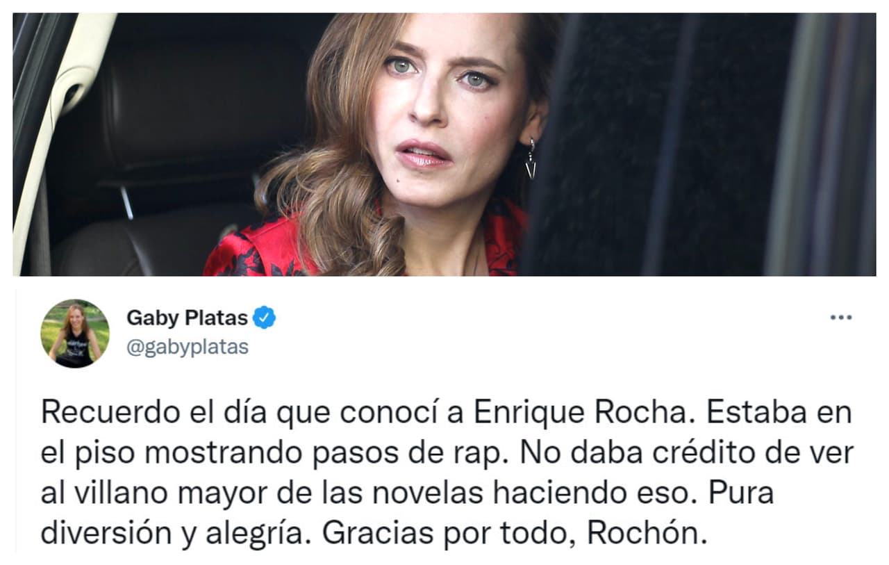<b>Gaby Platas</b> recordó una curiosa anécdota. Rememoró cuando conoció al artista y la impresión que le dio verlo bailar rap en el piso: 
<b>"No daba crédito"</b>, escribió.