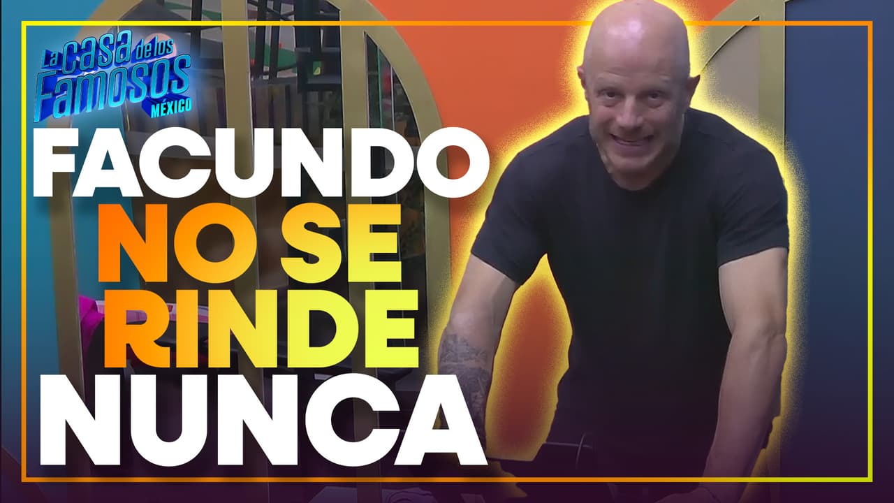 Así es como Facundo se mantiene EN FORMA haciendo EJERCICIO