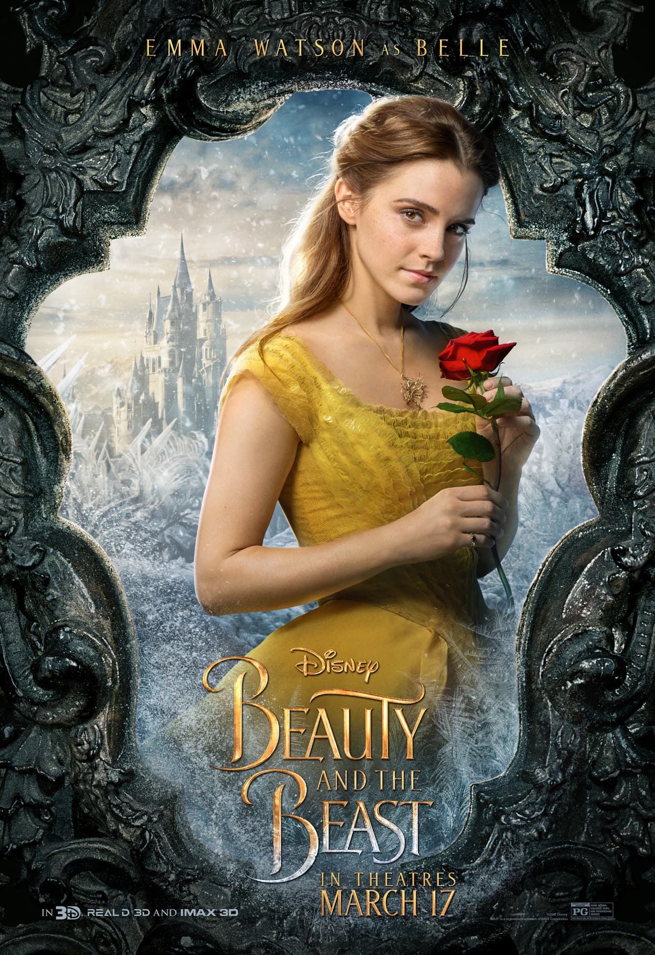 Emma Watson como Belle