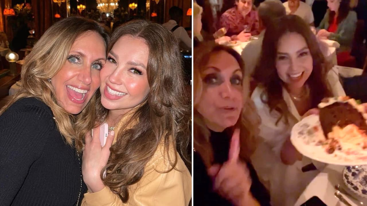 “Amo darte besitos": la reunión de Thalía y Lili Estefan en un restaurante de “terror”