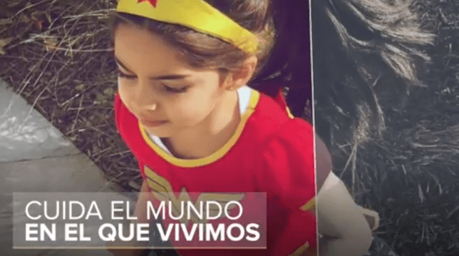 Con una imagen de Aitana disfrazada como ‘La mujer maravilla’, su tercer consejo fue: “Cuida el planeta en el que vivimos”. 
<br>