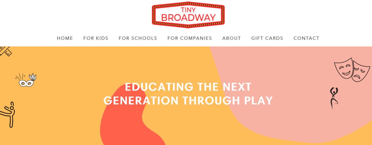 Tiny Broadway offers online early literacy education to elementary students by connecting kids, teachers and artists to create "an immersive learning experience". Parents can enroll their children in online book reading classes with artists of their choice. It was founded in New York and the founders, Anisa Mirza and Uros Miljkovic, moved to Miami in January.