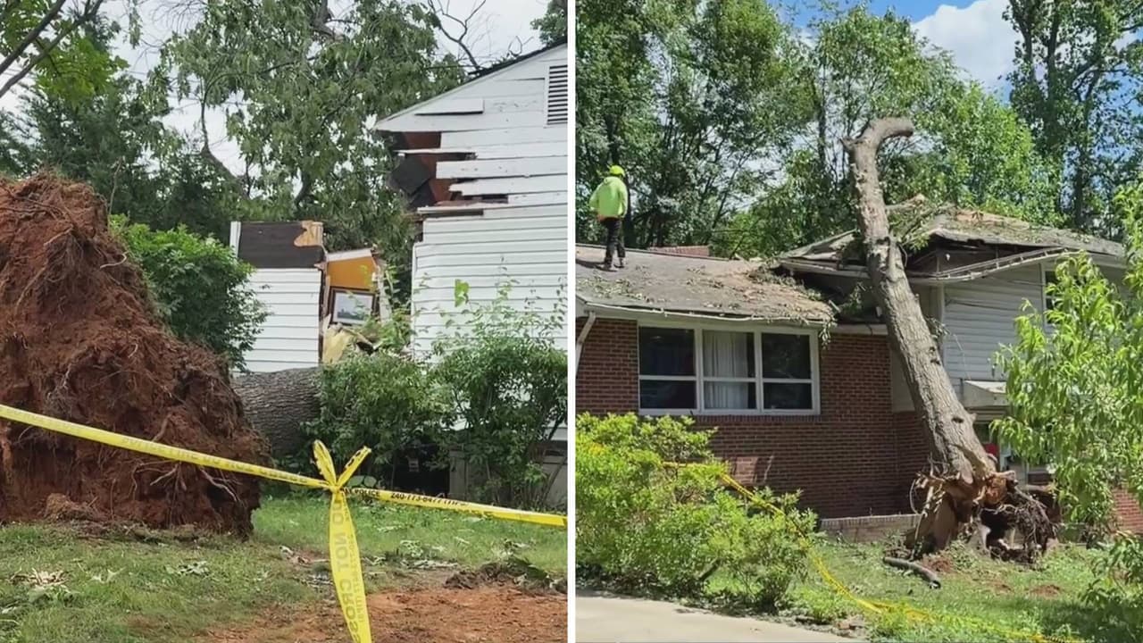 Hispanos piden ayuda para reconstrucción y limpieza en Gaithersburg tras el paso de tornados