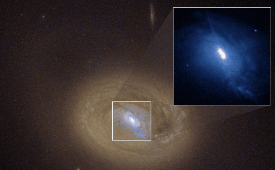 Detectan una 'pareja' de agujeros negros supermasivos: terminarán 'tragándose' entre ellos en el espacio