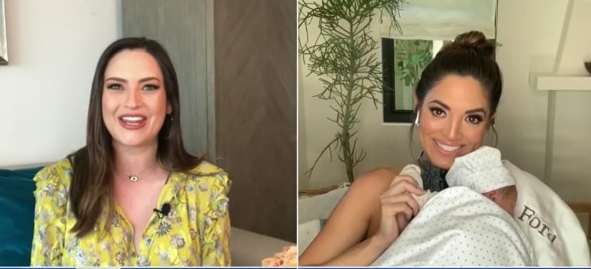 Pamela vivió junto a Michelle Galván el hecho histórico de que, por primera vez, las dos presentadoras de 
<a href="https://www.univision.com/shows/primer-impacto">Primer Impacto</a> estaban embarazadas al mismo tiempo. Ella, ya con su bebé en sus brazos, le ha advertido a Michelle 
<b>"que se prepare para un nivel de felicidad y amor que es difícil de describir".</b>