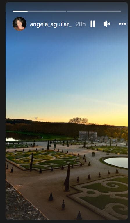 Por lo que han compartido, visitaron el Palacio de Versalles. 
<br>